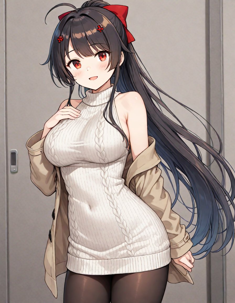 agano \(azur lane\),  sweater dress,  pantyhose by miaomiao on Tensor.Art