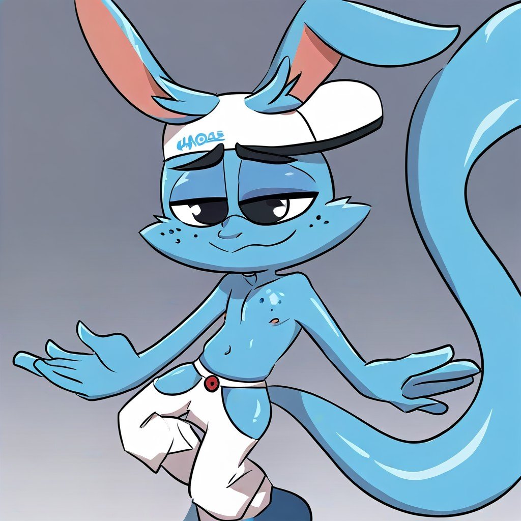 1boy,  solo,  blue skin by Wizardludas on Tensor.Art