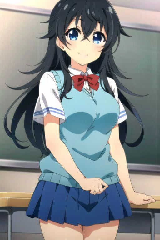 (masterpiece),  ako tamaki,  long hair by Ttan on Tensor.Art