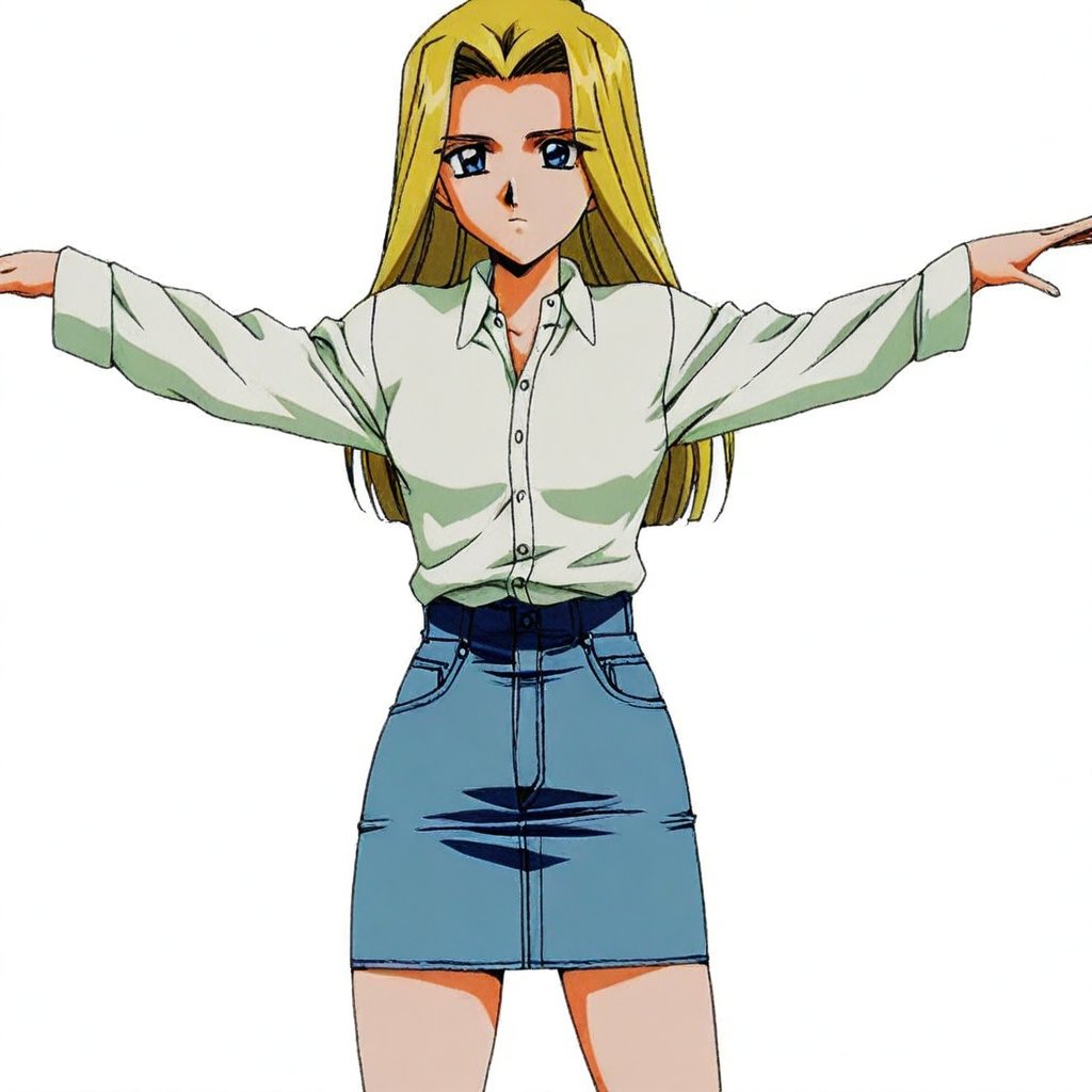 1990s (style),  anime screencap,  masterpiece by NanashiAnon on Tensor.Art