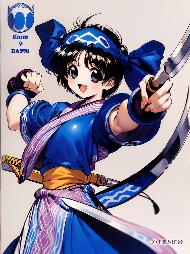 Rimururu,  1girl,  ainu clothes by Ttan on Tensor.Art