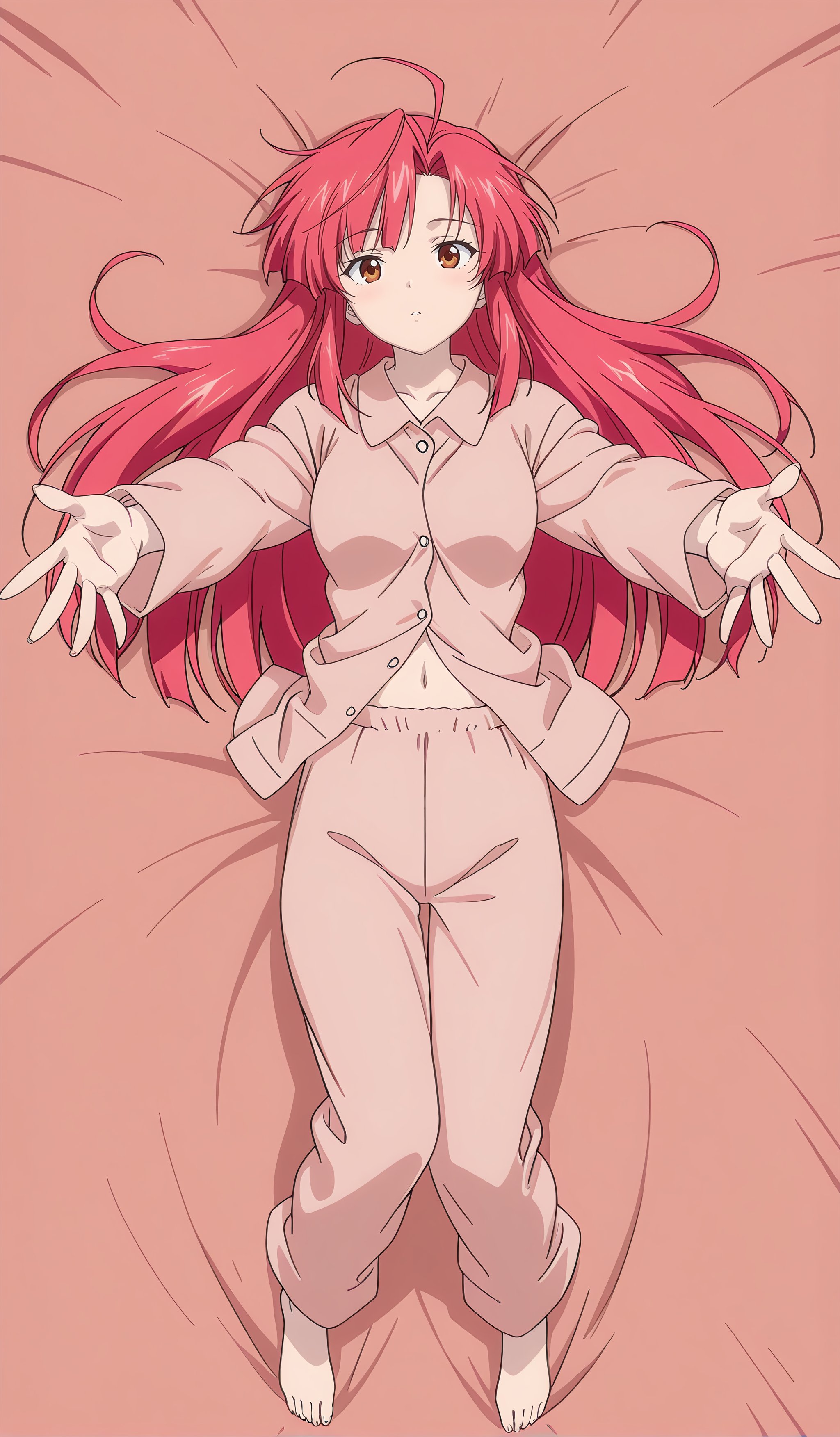 kannagi_ayano-kazenostigma,  pajamaoutfit,  1girl by MDFD-1991 on Tensor.Art