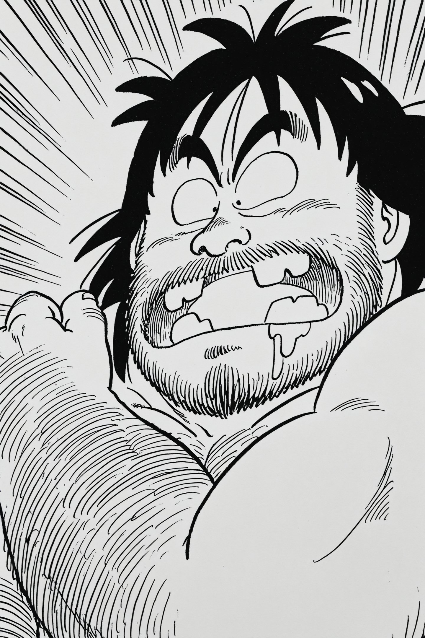Toriyama Akira Style,  Bacterian \(Dragon Ball\),  male focus by Nekostars on Tensor.Art