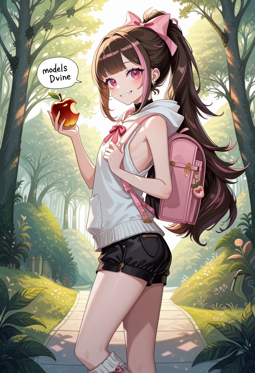 1girl,  solo,  brown hair by miaomiao on Tensor.Art