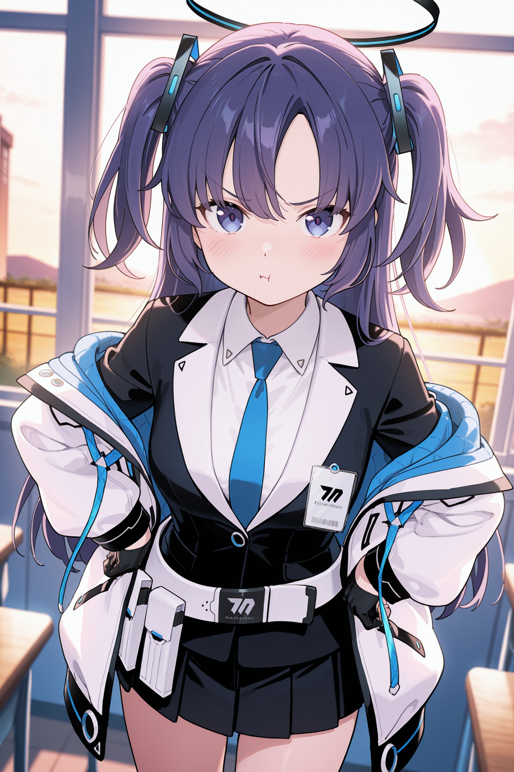 1girl,  yuuka \(blue archive\),  solo by okingjo on Tensor.Art