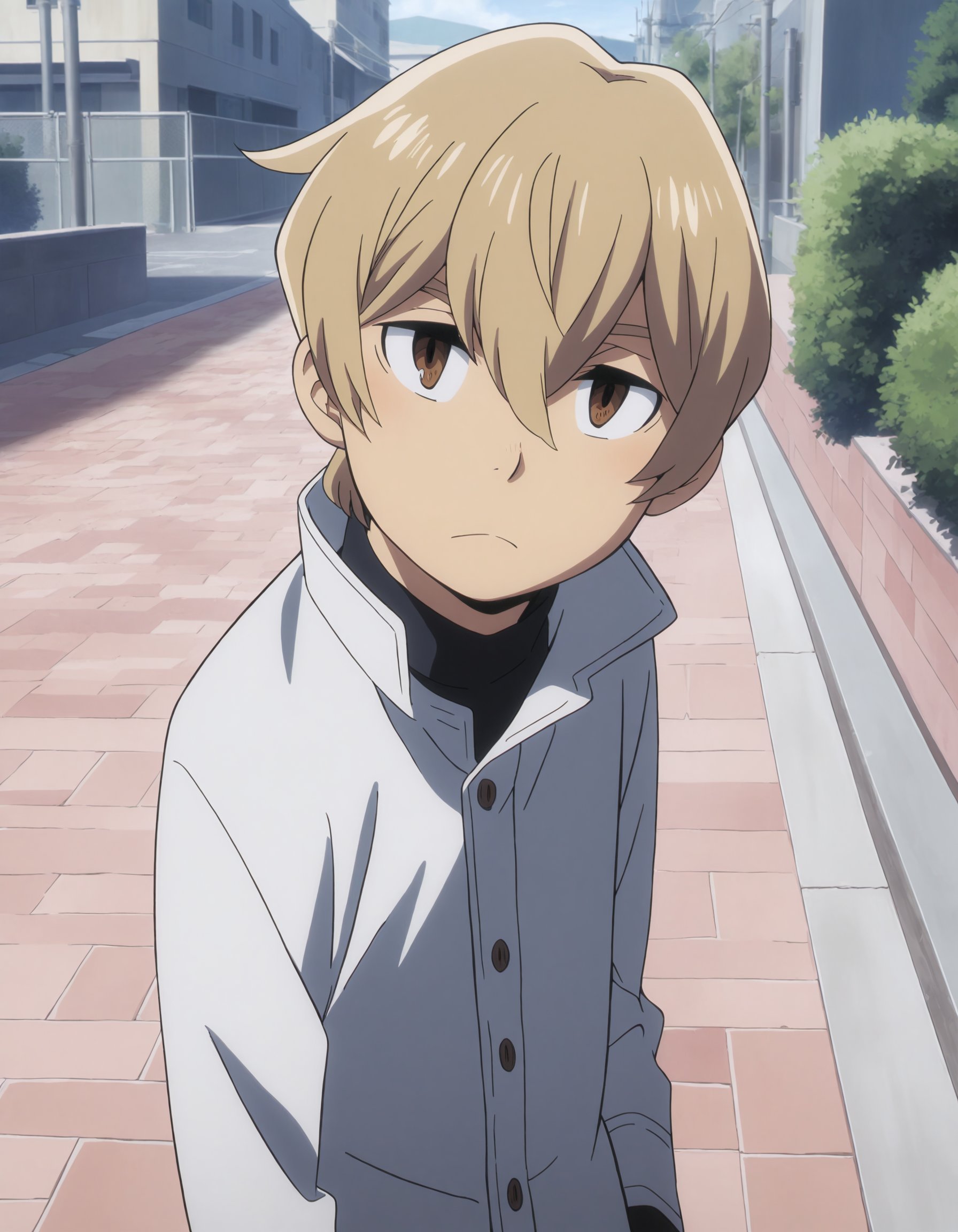 male focus,  1boy,  short hair by 第十三月 on Tensor.Art