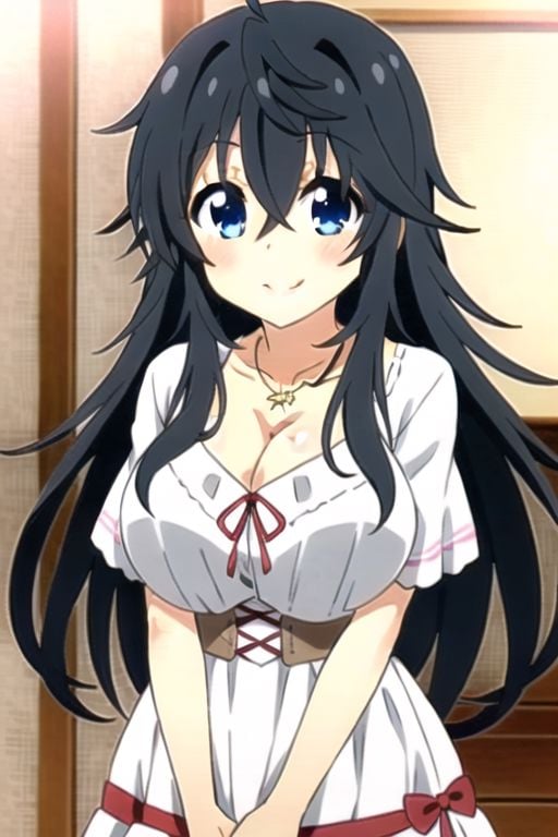 ako tamaki,  long hair,  black hair by Ttan on Tensor.Art