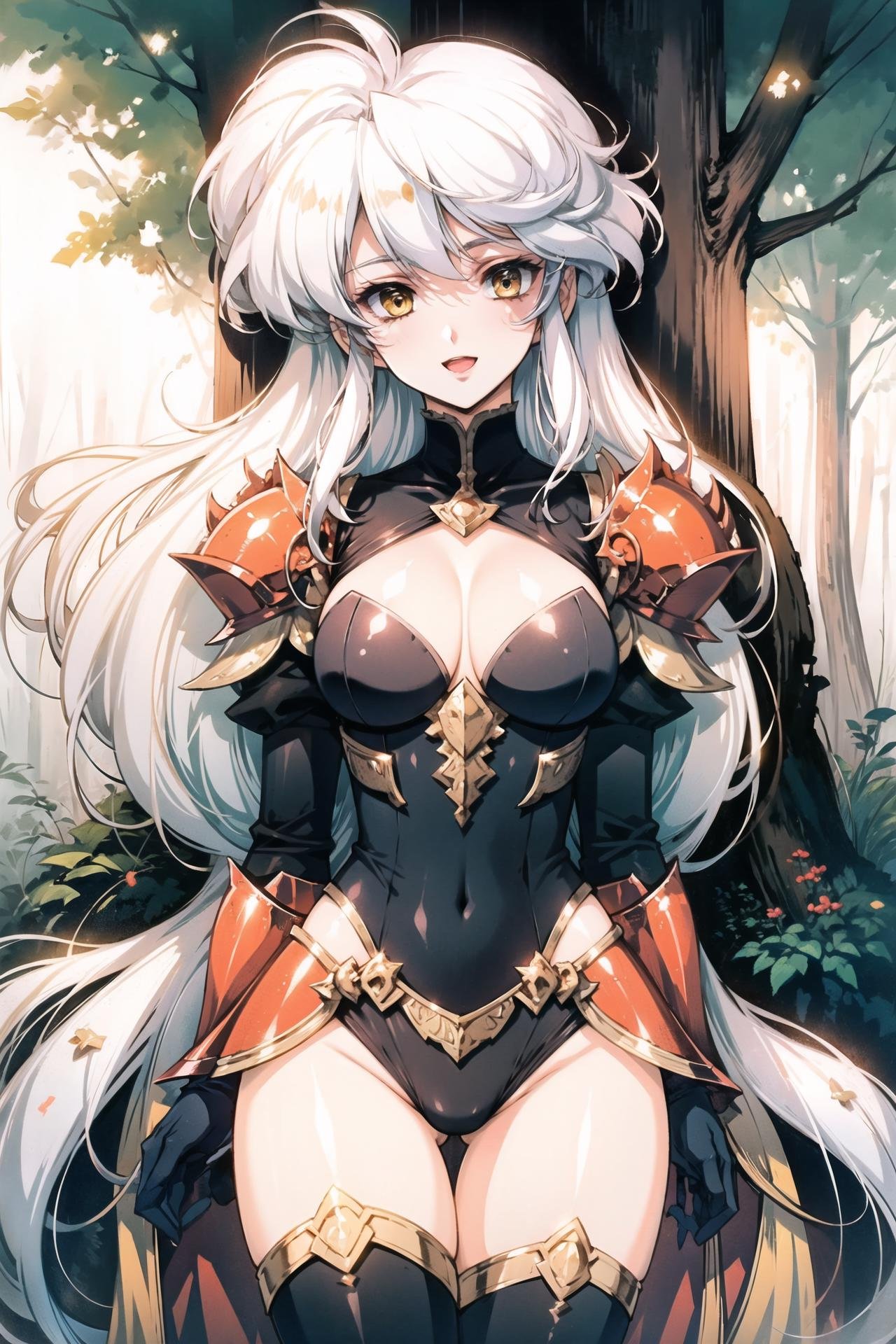 1girl,  solo,  thighhighs by Ttan on Tensor.Art