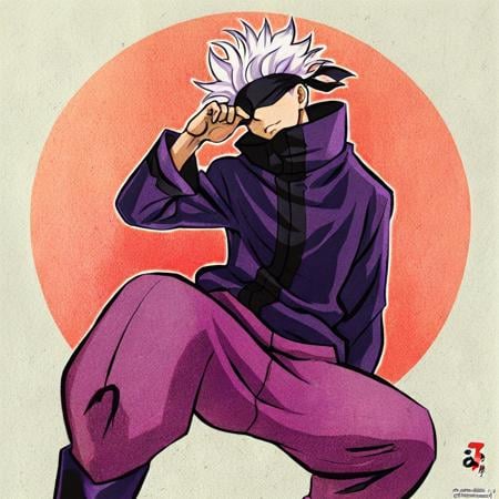 okami_illustration_artstyle,  1boy,  solo by user_680967095118289292 on Tensor.Art