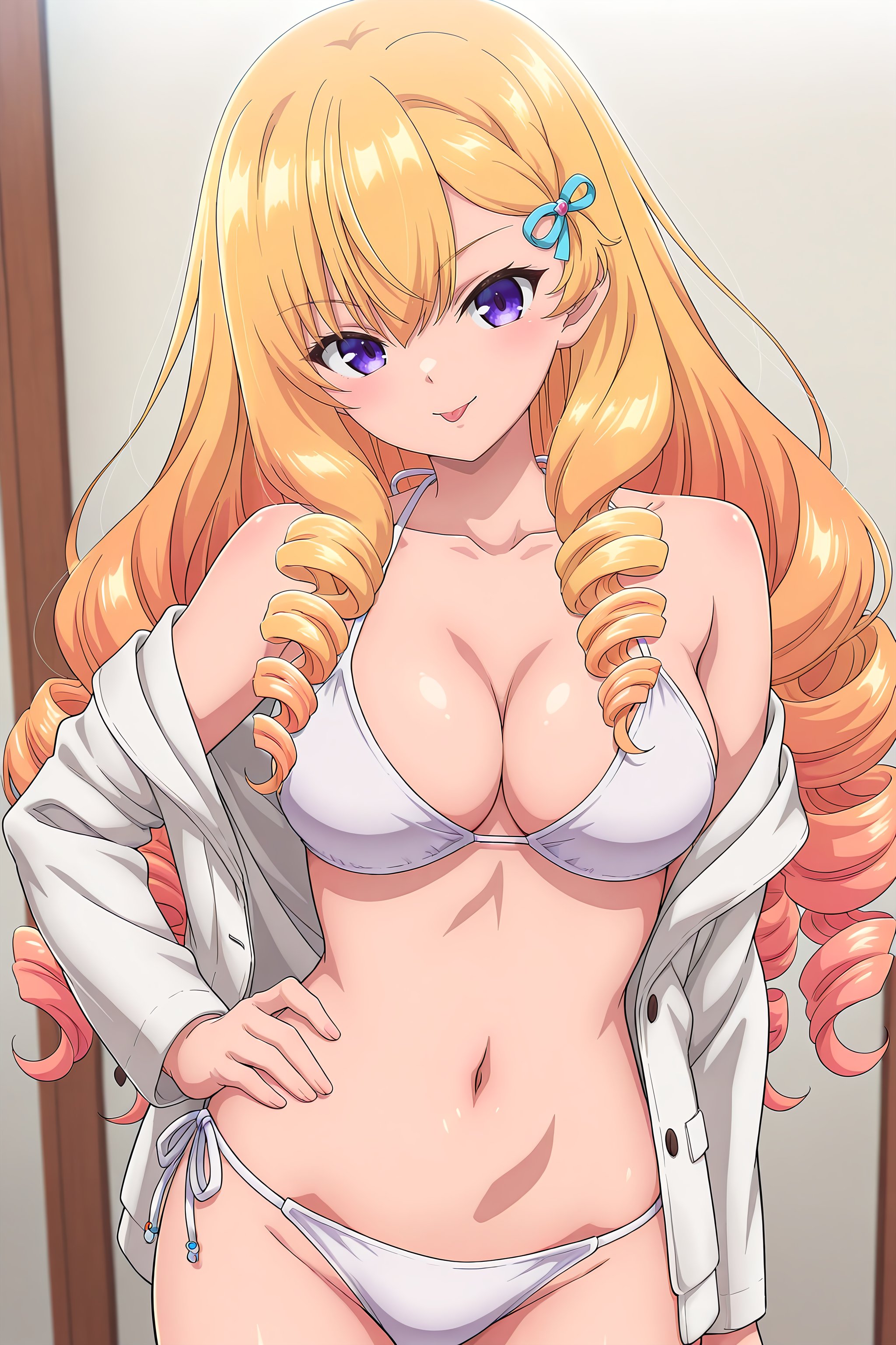 tennouji_mirei-saijonoosewa,  1girl,  blonde hair by MDFD-1991 on Tensor.Art