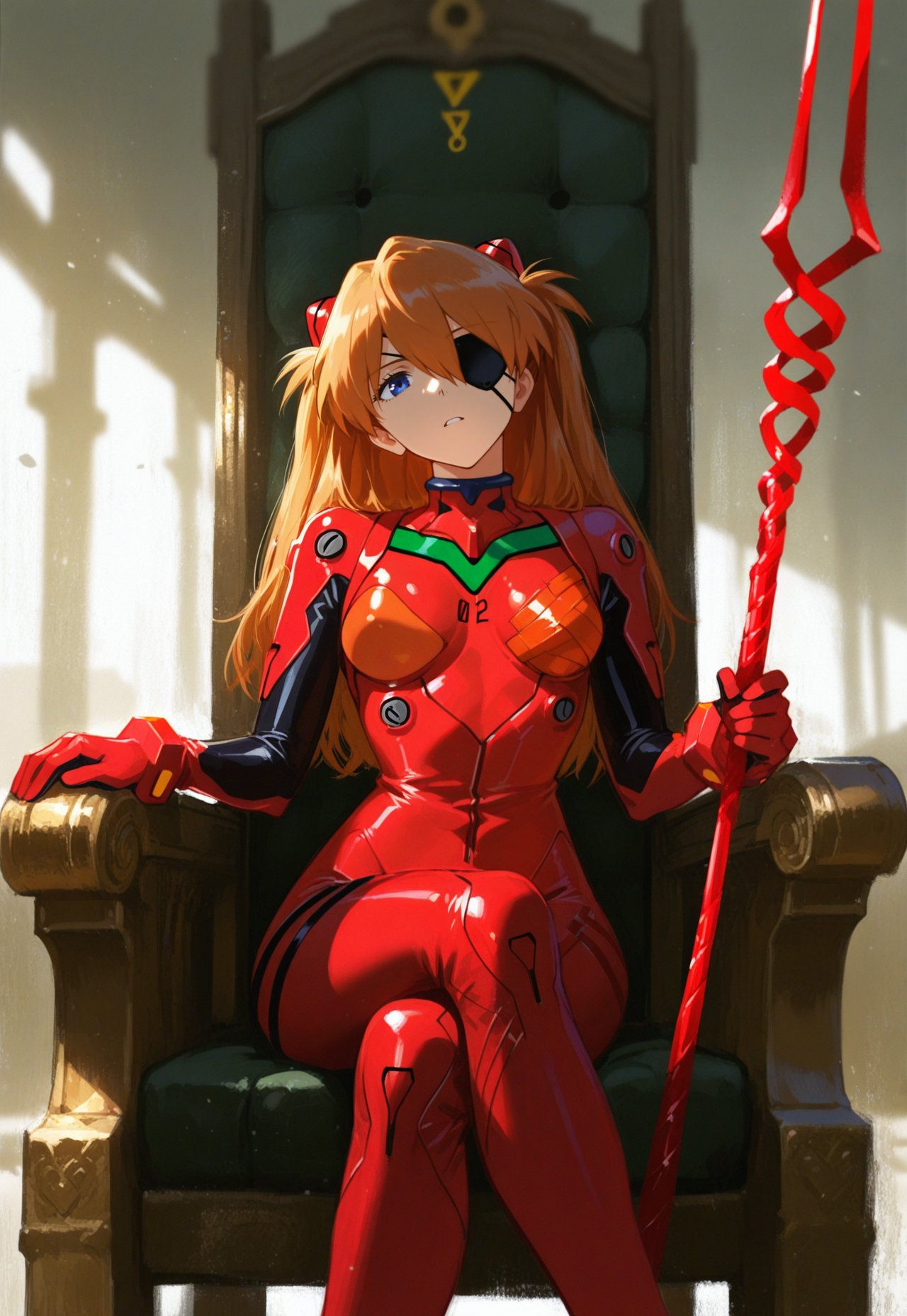 1girl,  souryuu asuka langley,  expressionless by miaomiao on Tensor.Art