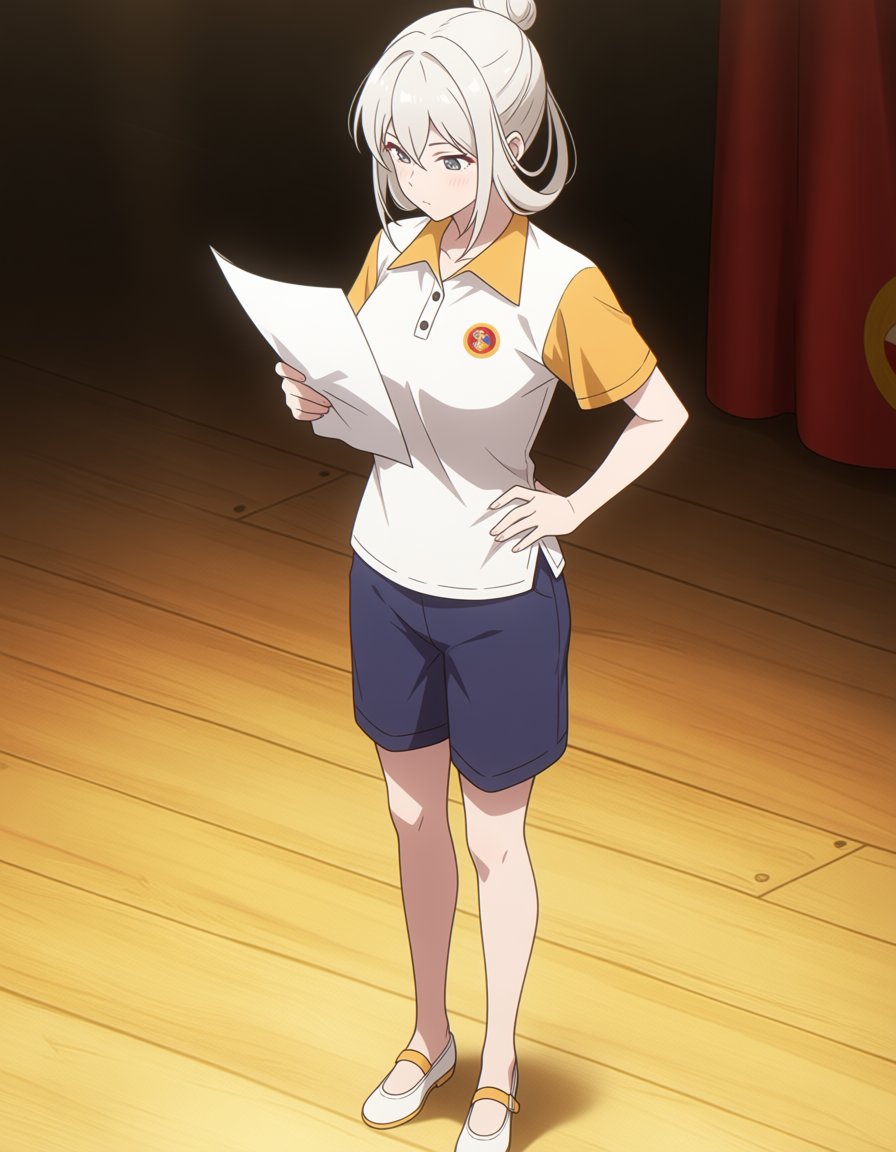 svetlana (grow up show),  short hair,  white hair by soralz on Tensor.Art