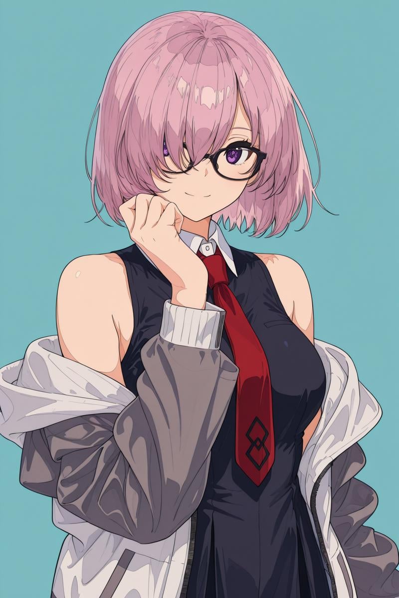 1girl,  mash kyrielight,  solo by Ttan on Tensor.Art