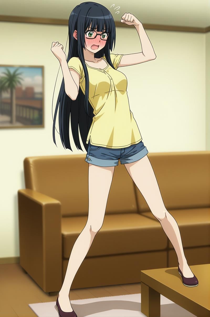 cpc-aoi,  black hair,  blunt bangs by Ttan on Tensor.Art