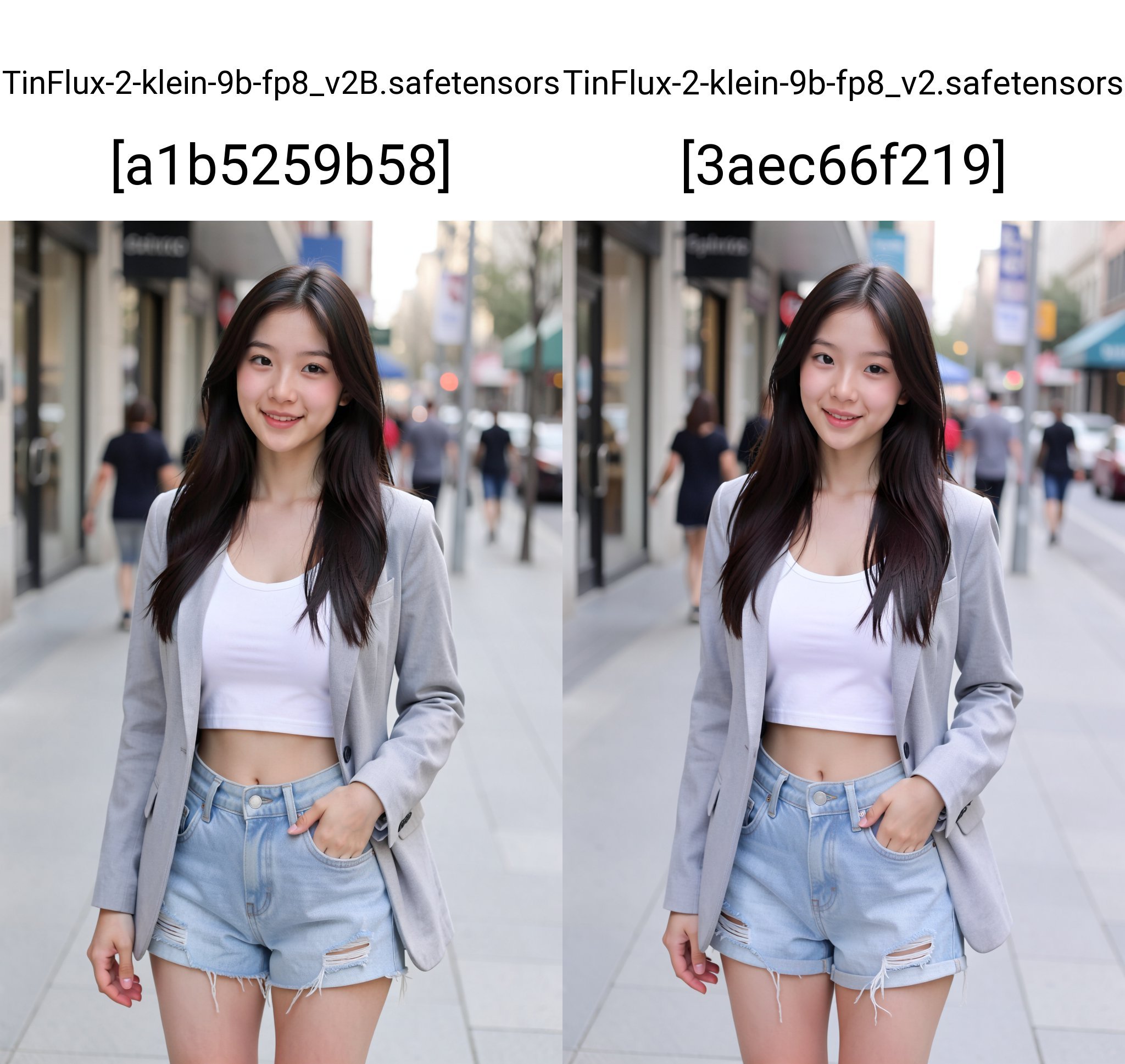 This is a photograph of an young Asian woman,  likely in her early twenties,  is the main subject by 天TIN on Tensor.Art