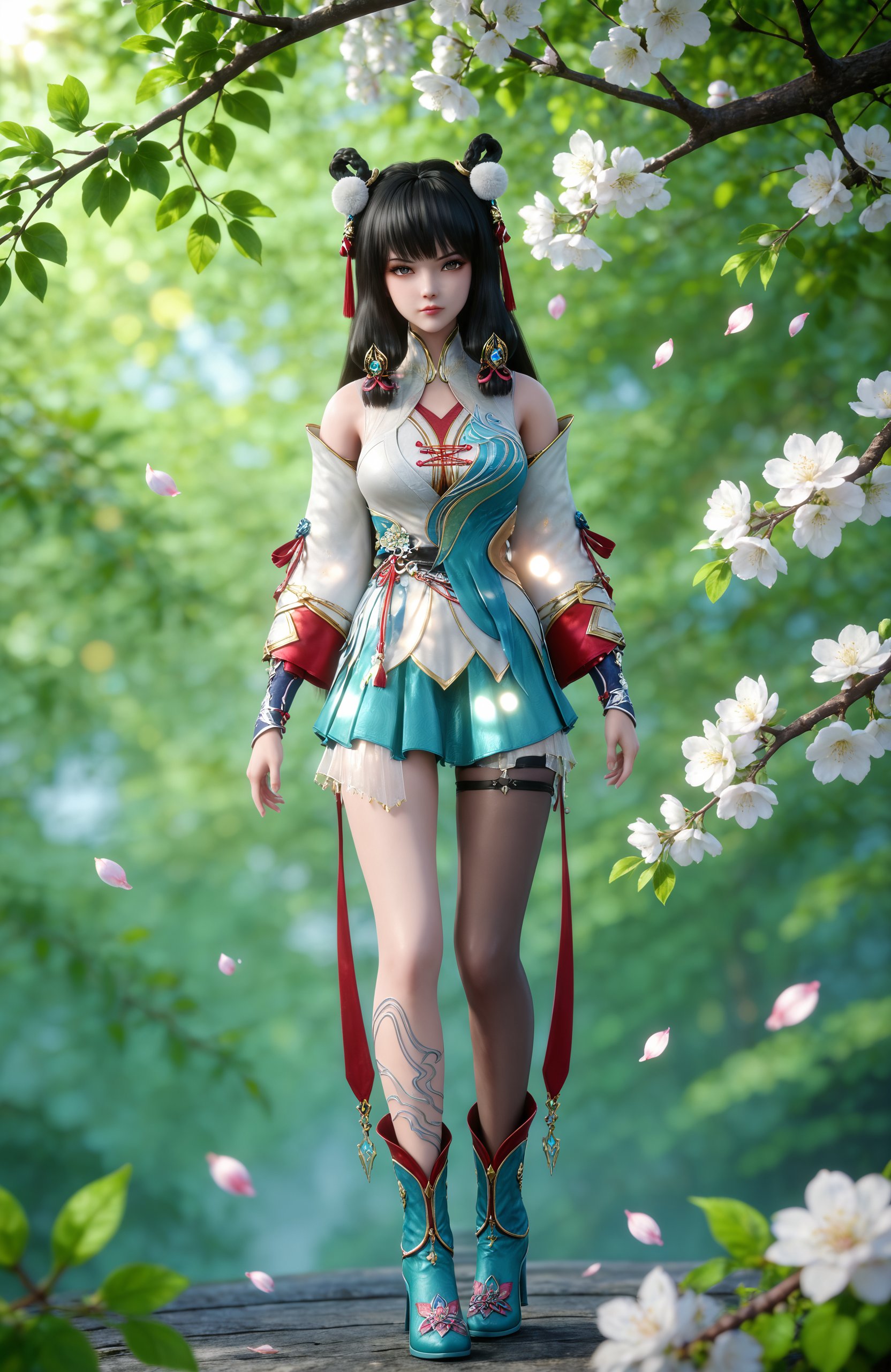 1girl,  black hair,  long hair by 漫 on Tensor.Art