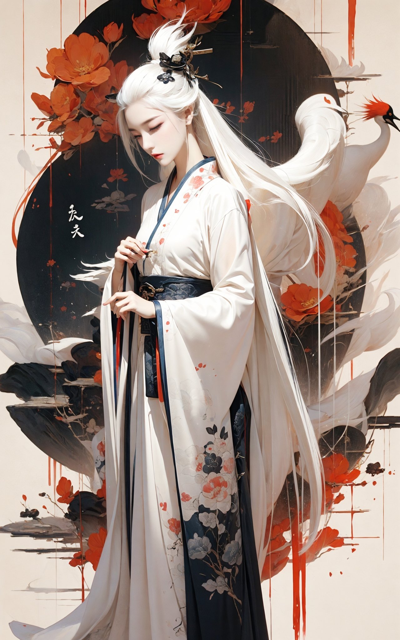 Ink painting,  ink painting,  splash-ink by Ttan on Tensor.Art