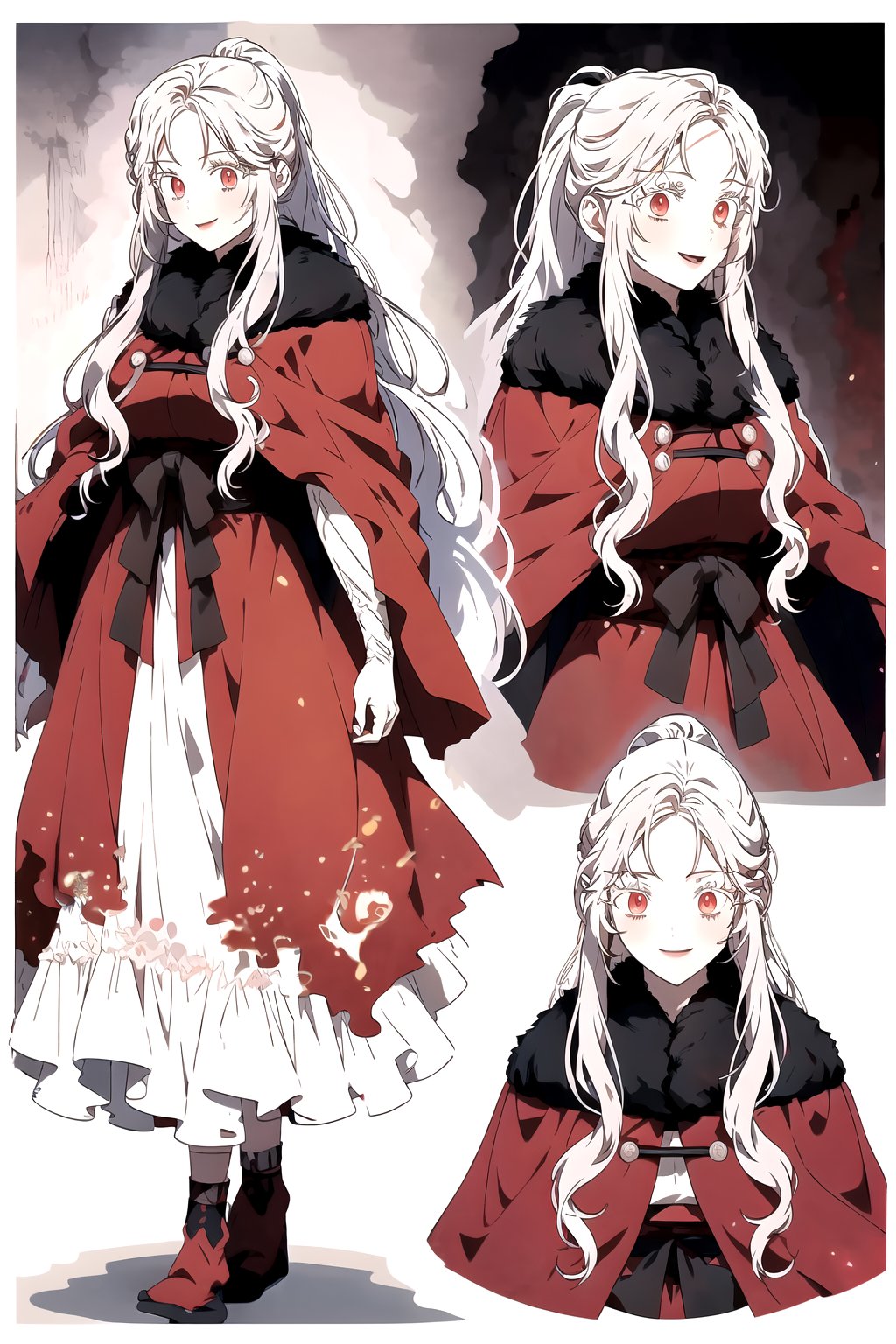 1girl,  solo,  red eyes by Ttan on Tensor.Art