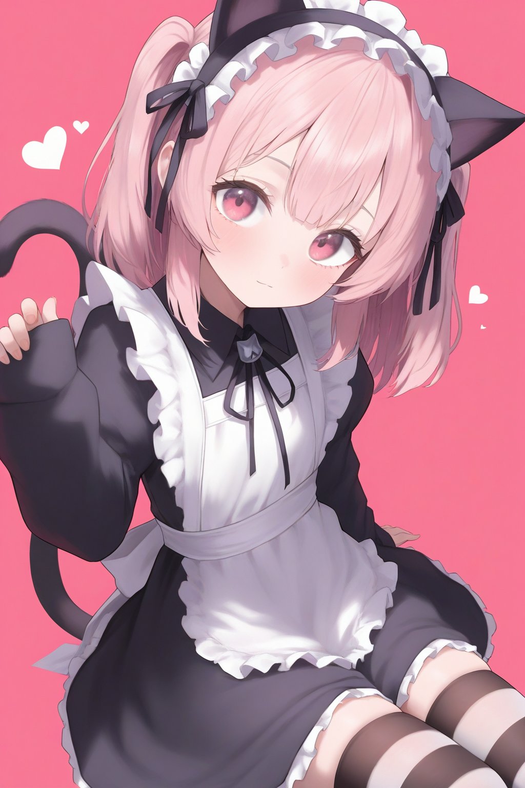 1girl,  solo,  pink hair by Light01 on Tensor.Art
