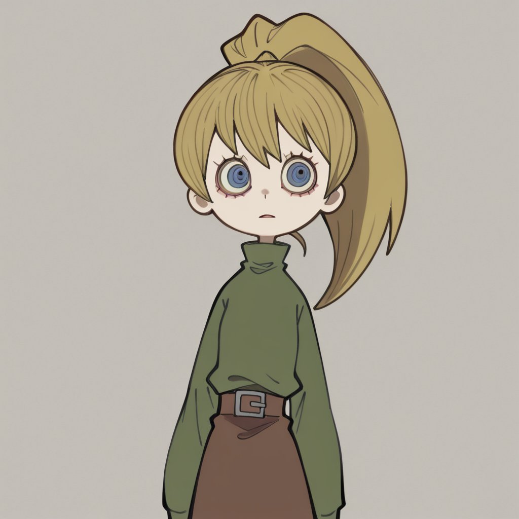 g3kidann,  ringed eyes poniko,  1girl by FroggyArchives on Tensor.Art