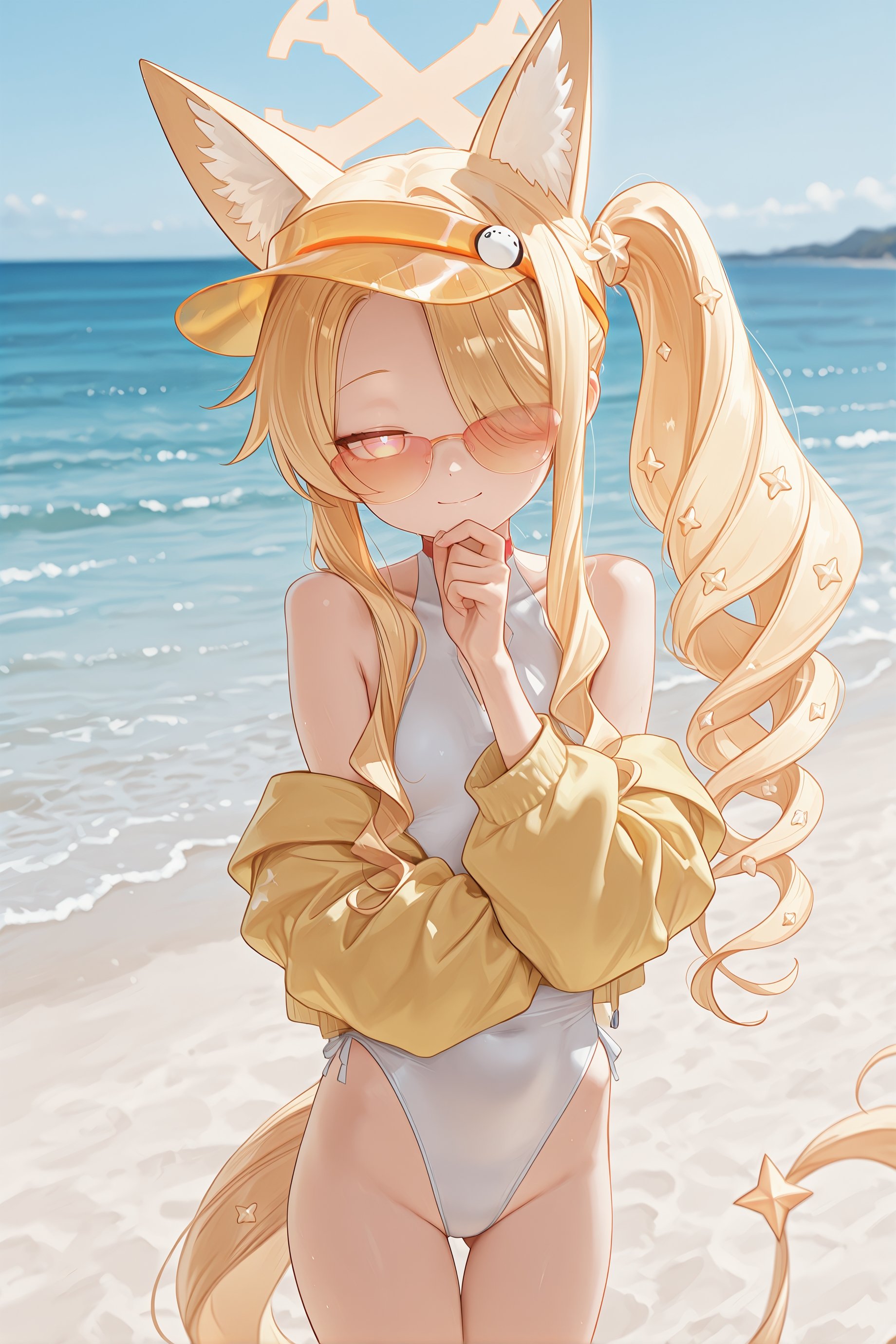 1girl,  solo,  seia \(swimsuit\) \(blue archive\) by TheFalxar on Tensor.Art