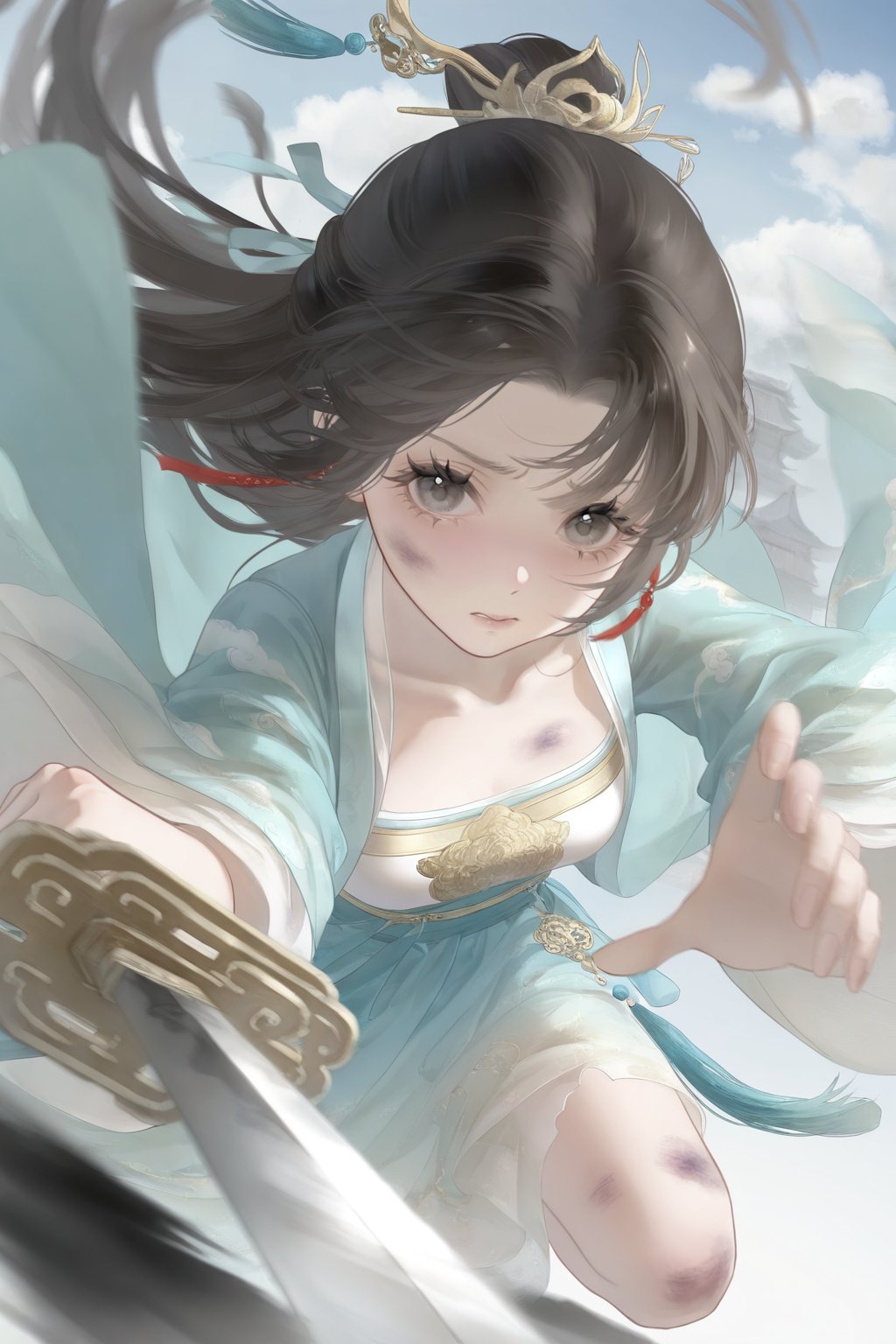 wobuzhengchanghuafeng,  eyelashes,  looking at viewer by 子行将夜 on Tensor.Art