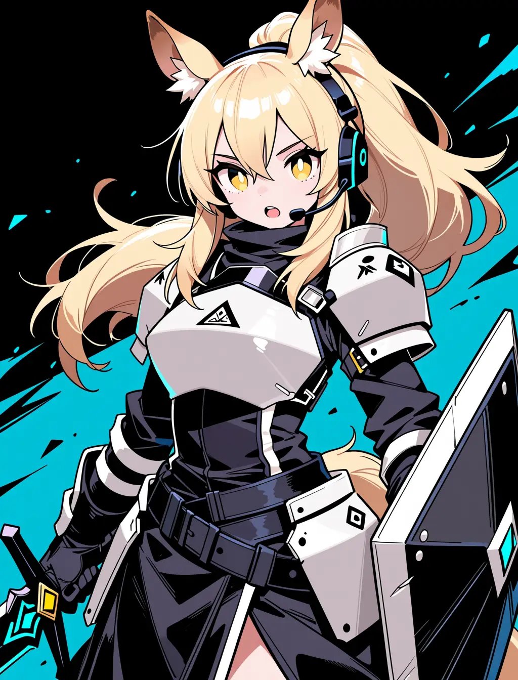 nearl \(arknights\),  1girl,  solo by inknoir on Tensor.Art