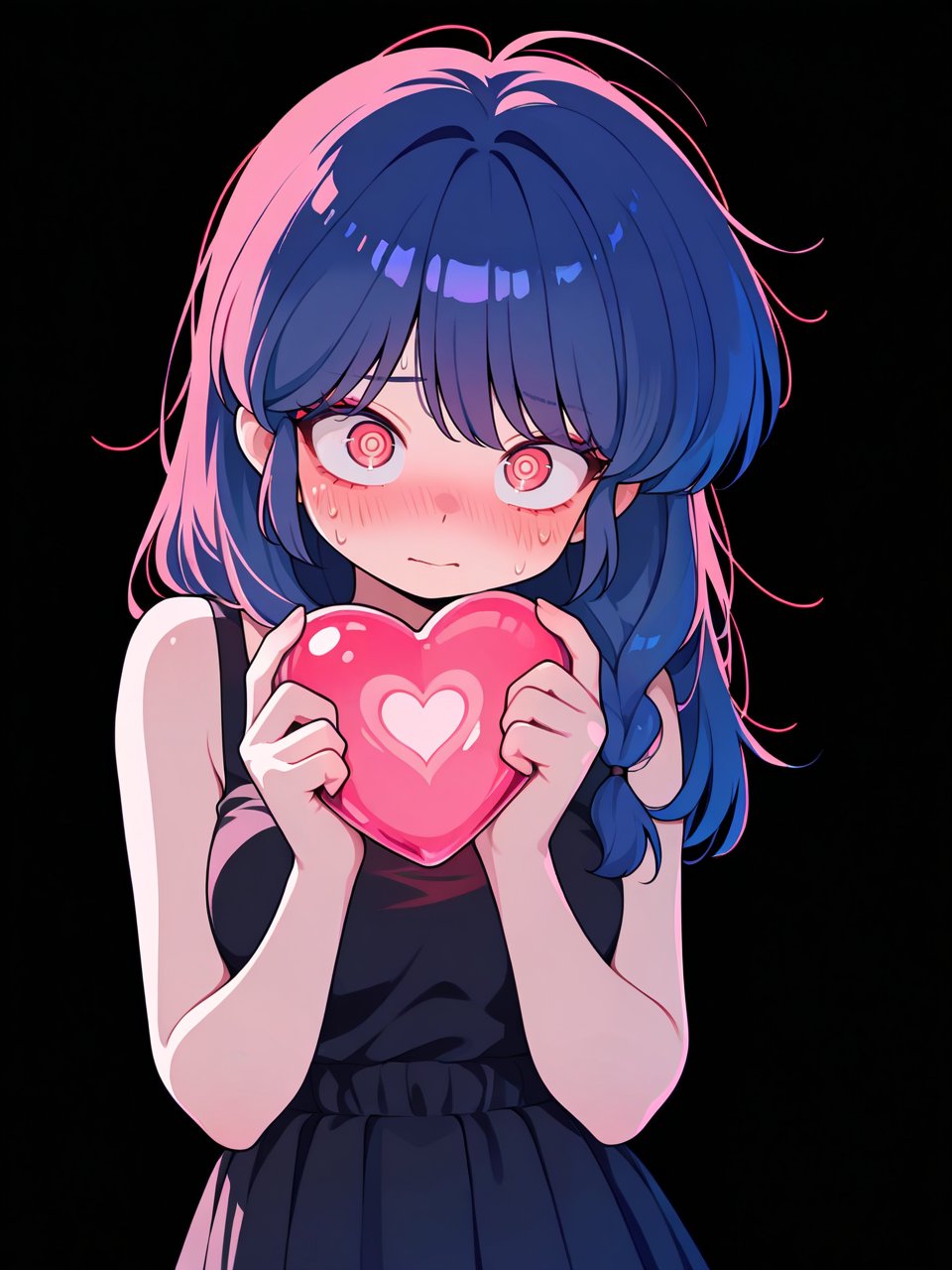 1girl,  solo,  lynn minmay by inknoir on Tensor.Art