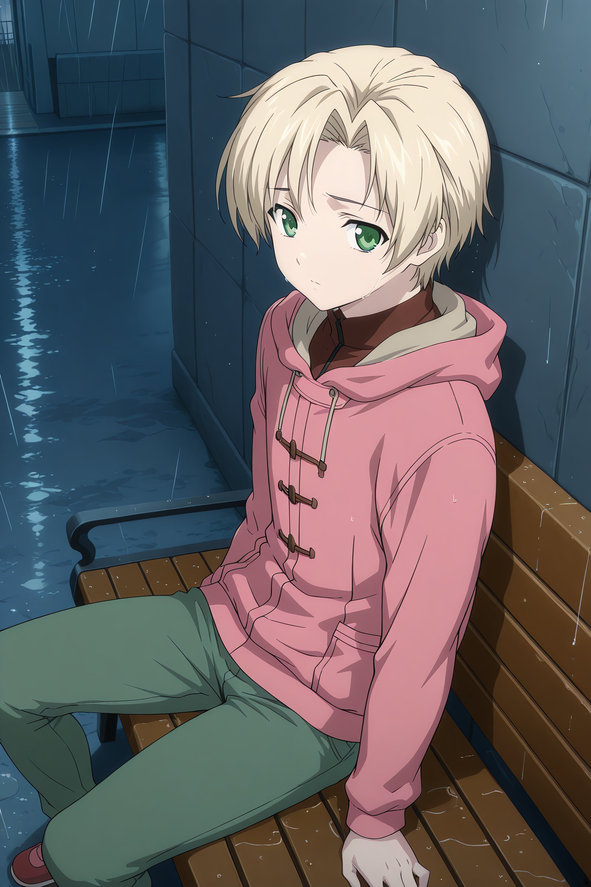 1boy,  kannagi_ren-kns,  solo by MDFD-1991 on Tensor.Art