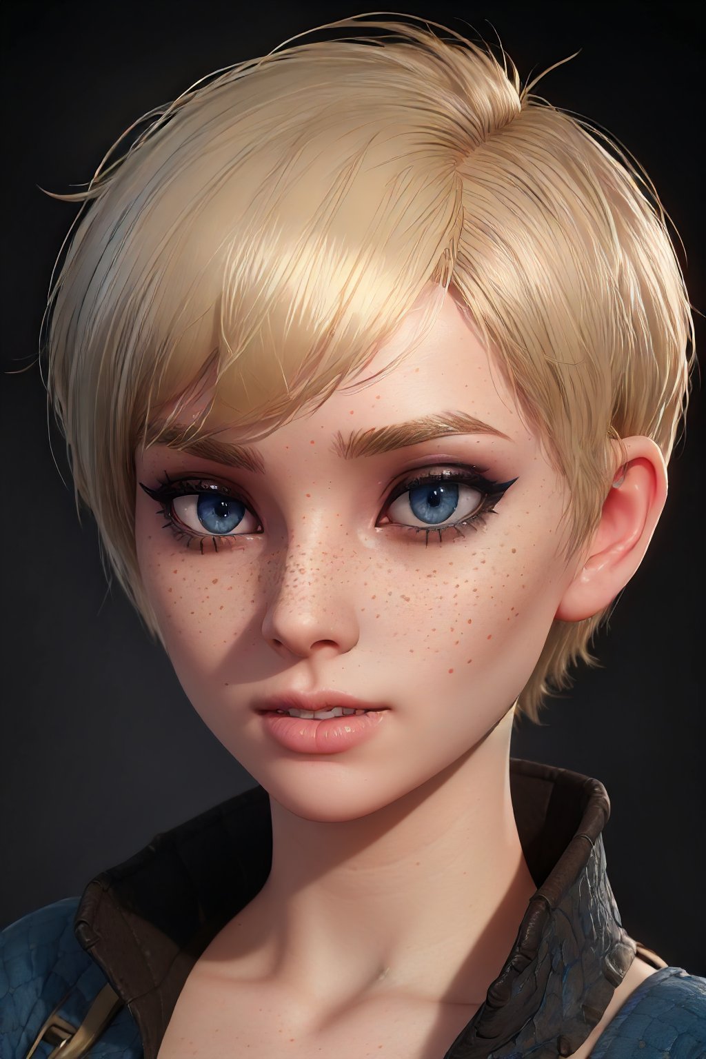 witves,  solo,  pixie-cut by Ttan on Tensor.Art