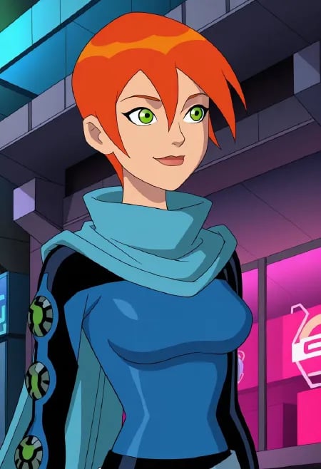 future_gwen,  1girl,  solo by CliffJumper on Tensor.Art