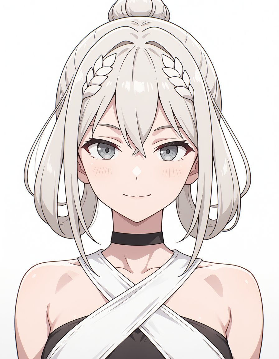 svetlana (grow up show),  short hair,  white hair by soralz on Tensor.Art