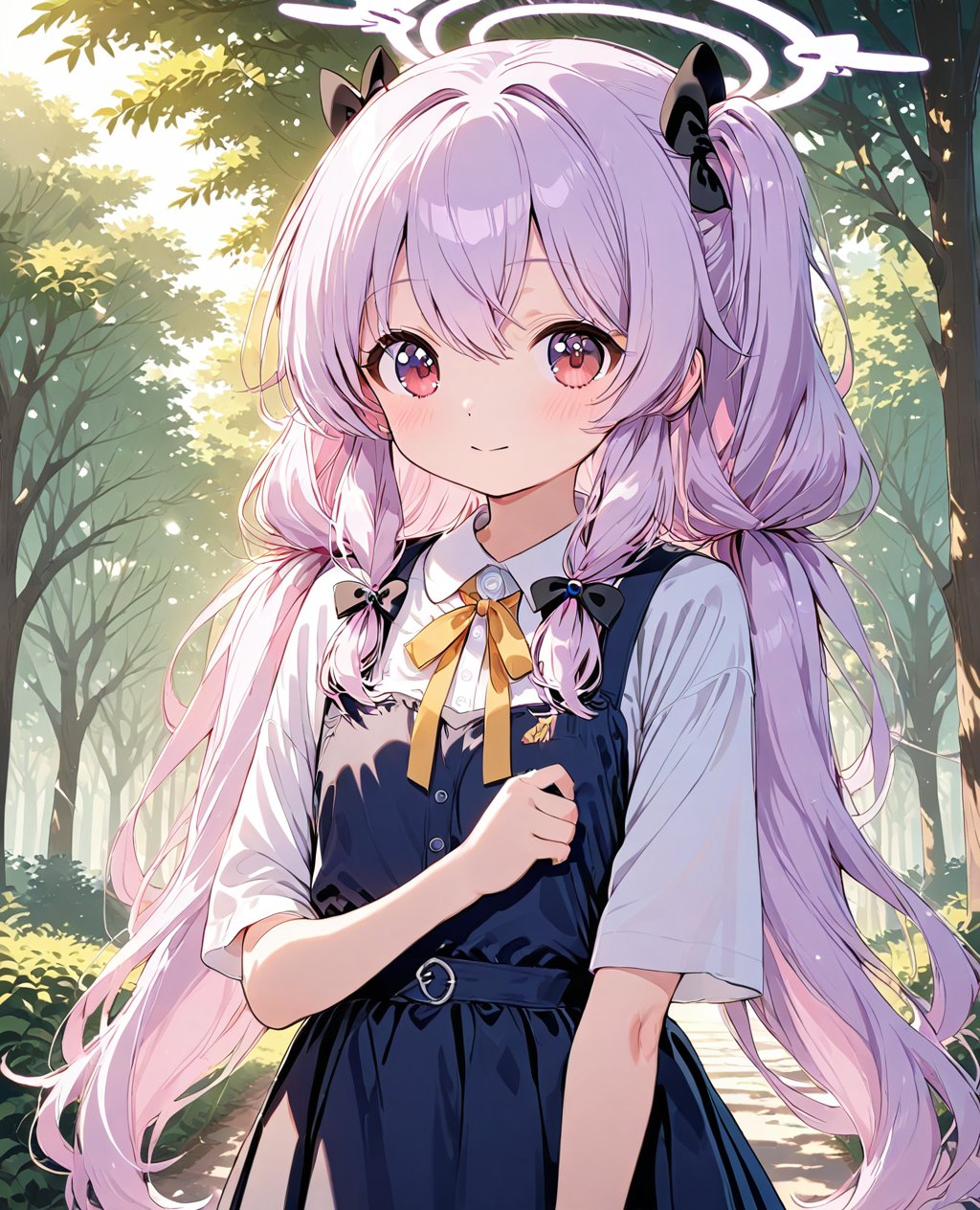 1girl,  solo,  pinafore dress by user_894877950686551298 on Tensor.Art