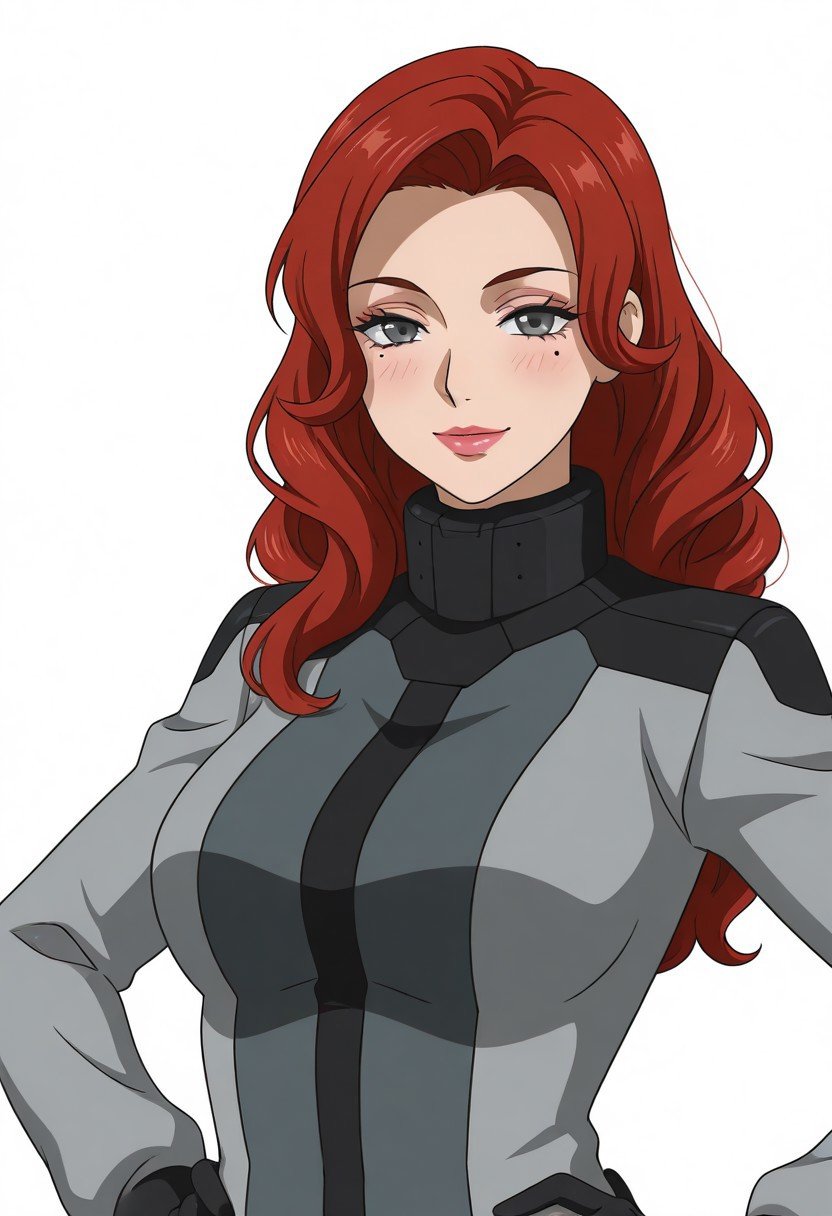 nanaonarolina,  1girl,  red hair by user_853931801855396637 on Tensor.Art