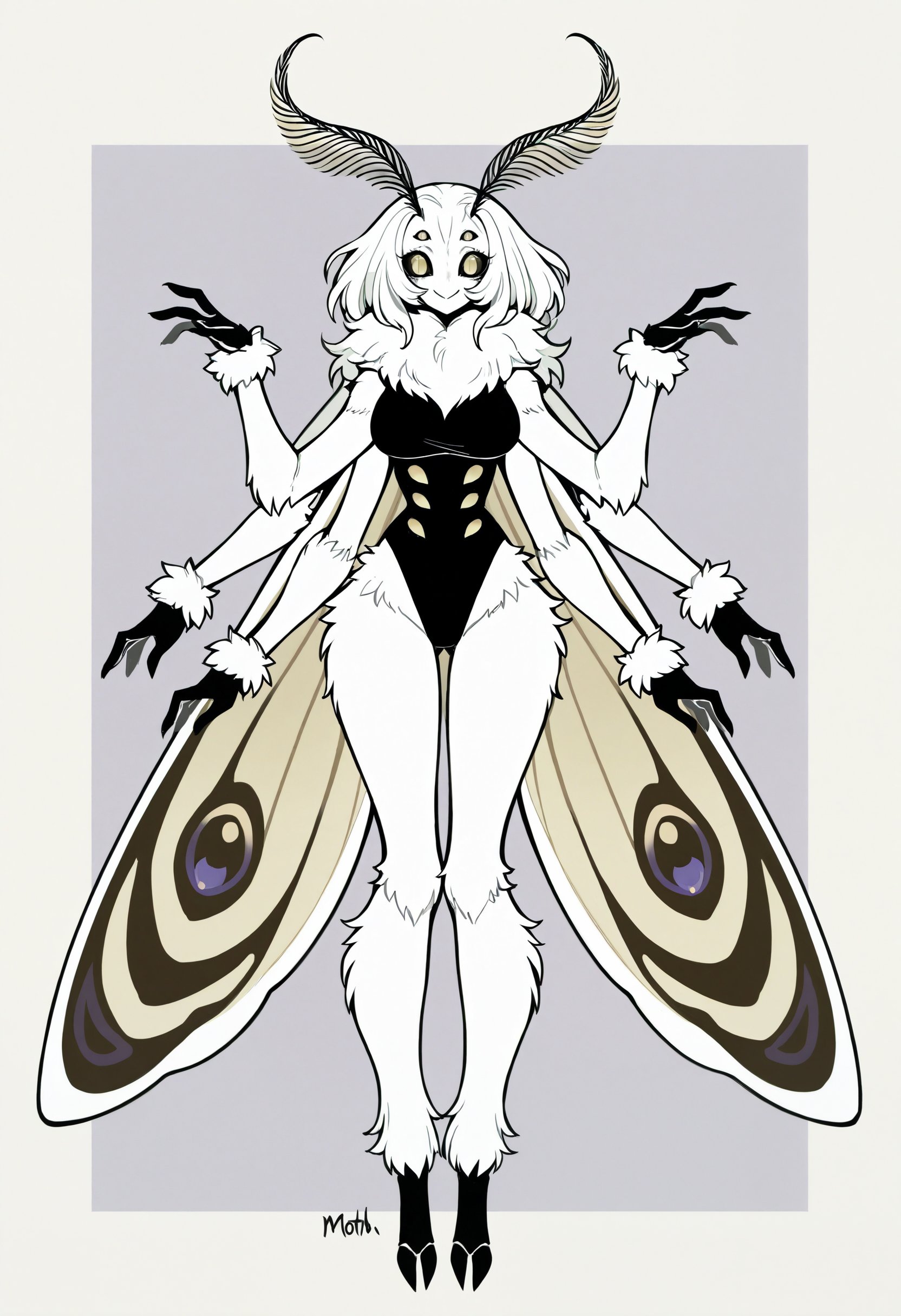 moth,  solo,  antennae by EroBytes on Tensor.Art
