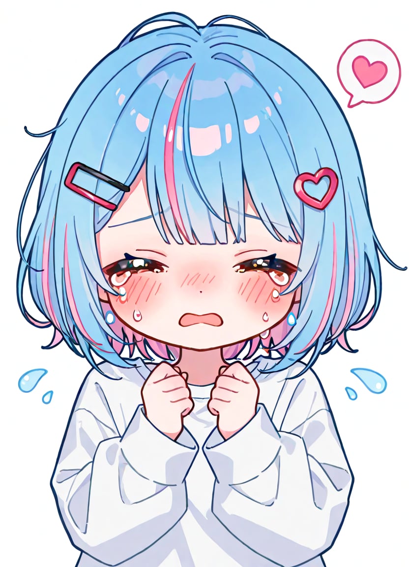 1girl,  blue hair,  solo by Rin_x0 on Tensor.Art