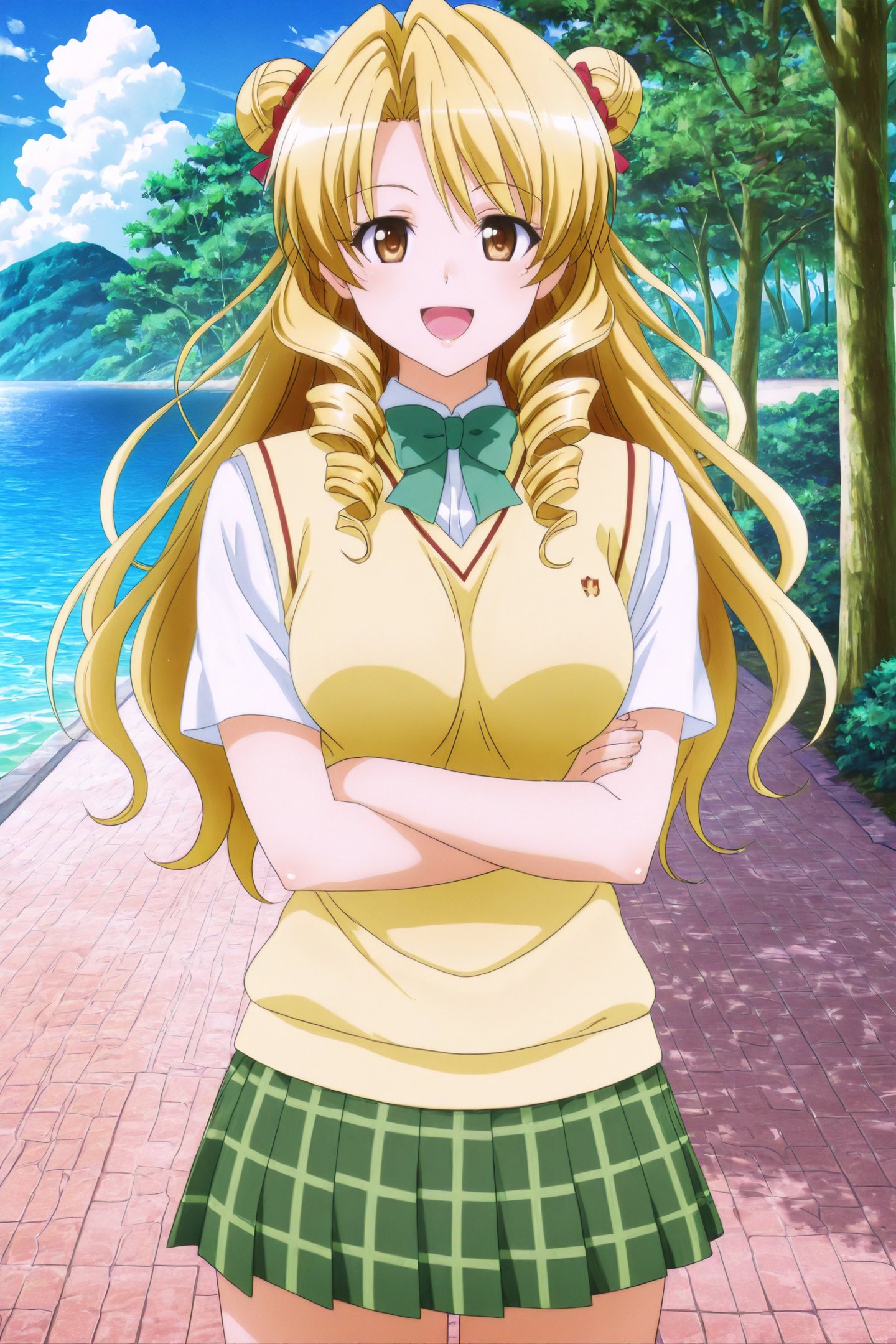 Anime Style,  Tenjiuin Saki,  1girl by flyx3 on Tensor.Art