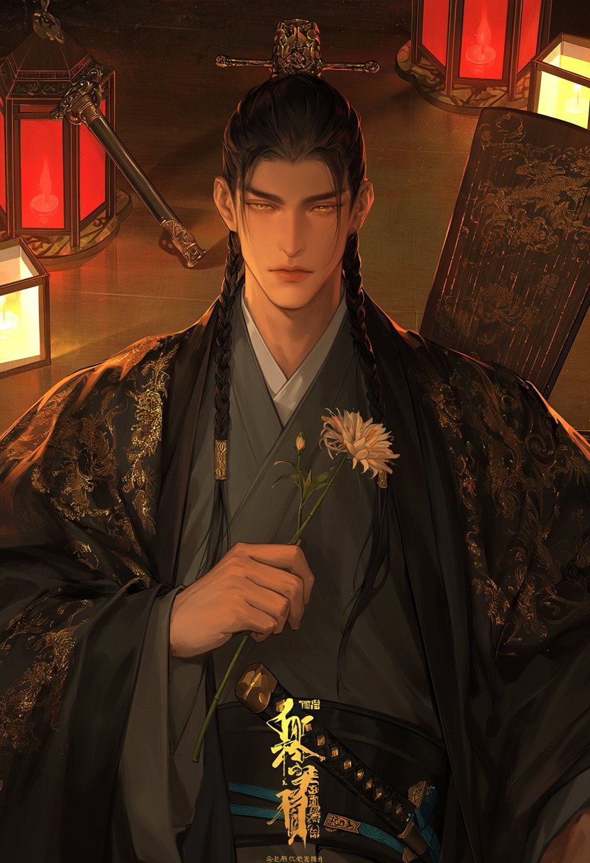 1boy,  solo,  male focus by MissFidonyo on Tensor.Art