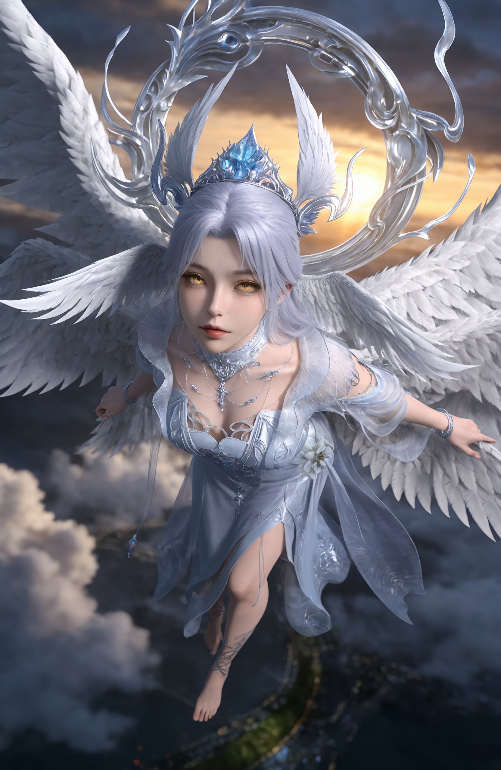 1girl,  long hair,  dress by 天海TianHai on Tensor.Art