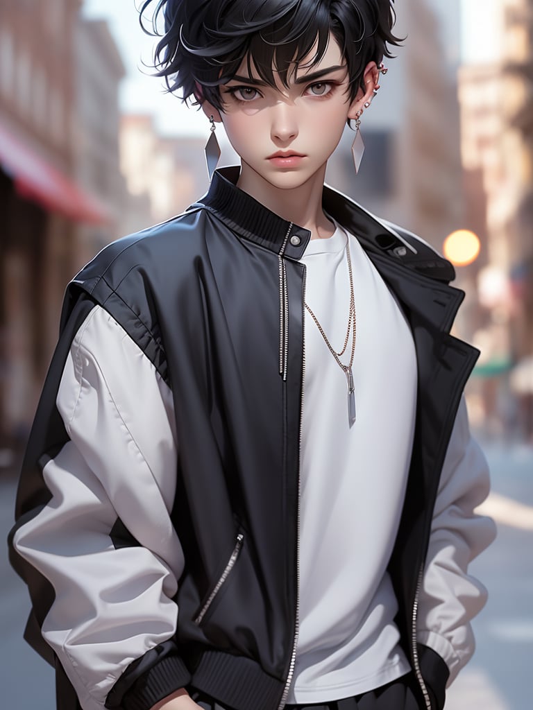 CG,  solo,  blurry background by 一念 on Tensor.Art