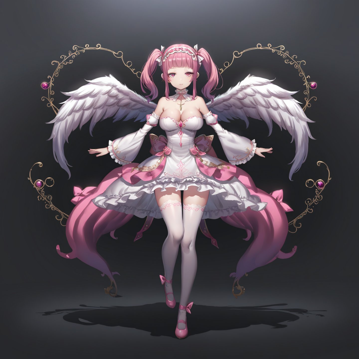 pink hair,  key necklace,  hairband by 超市里扫货 on Tensor.Art