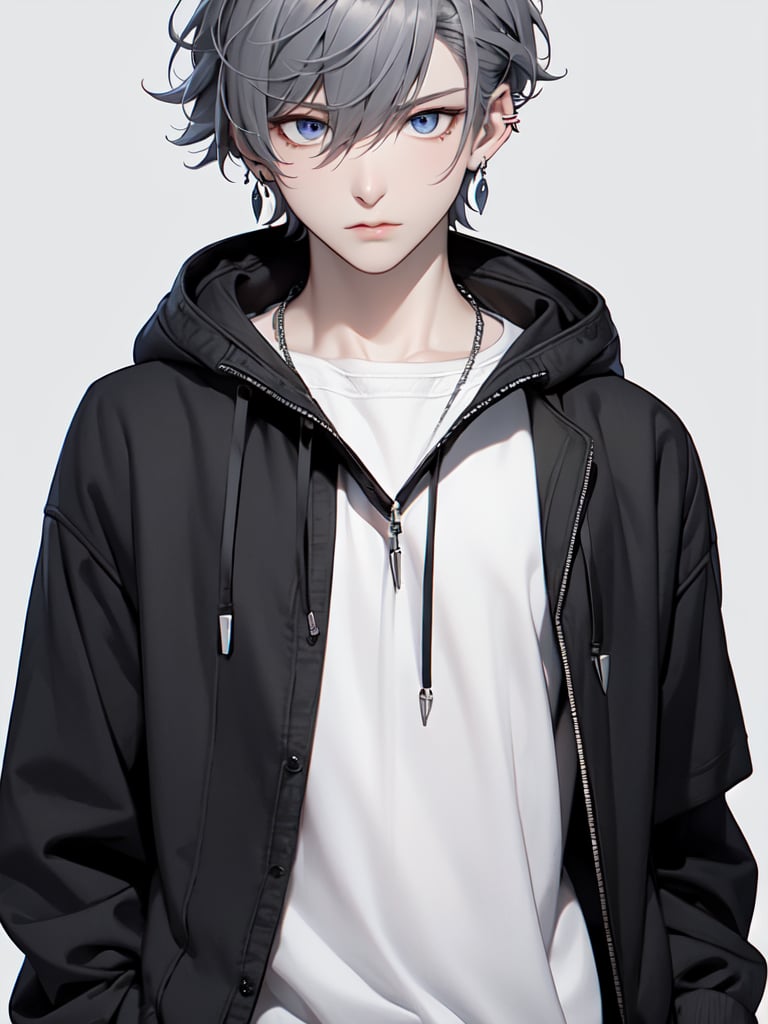CG,  solo,  hood by 一念 on Tensor.Art