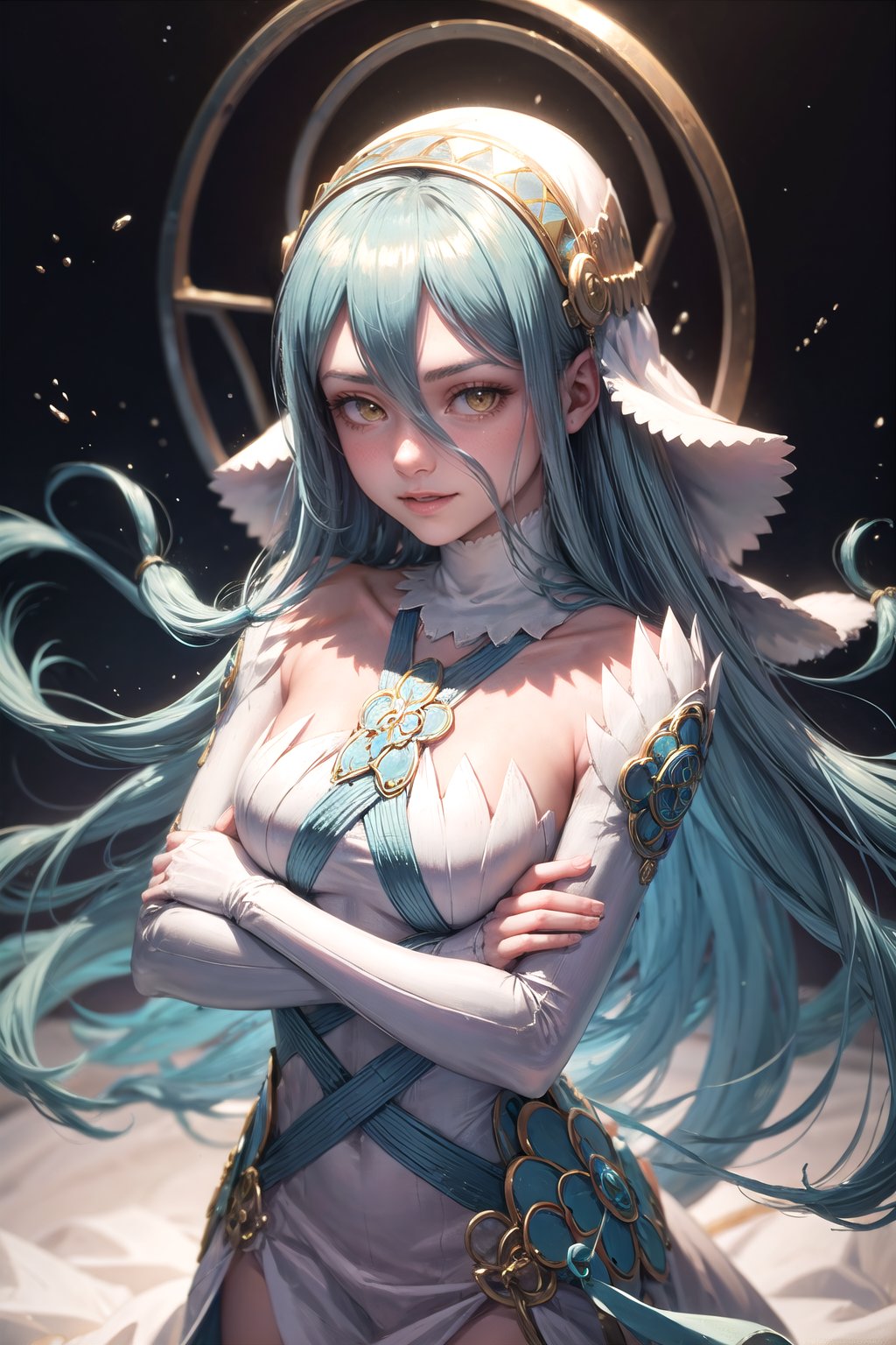 feazura,  veil,  happy by Ttan on Tensor.Art