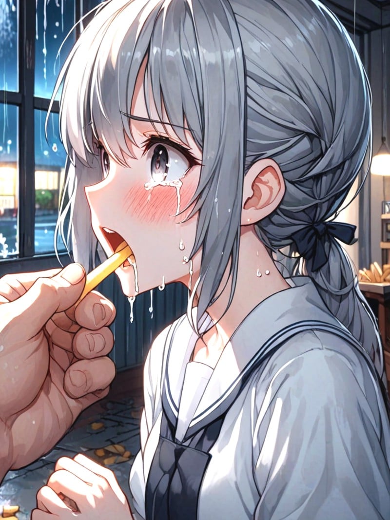 source_anime,  soggy fries,  pov hands by 鬼畫符 on Tensor.Art