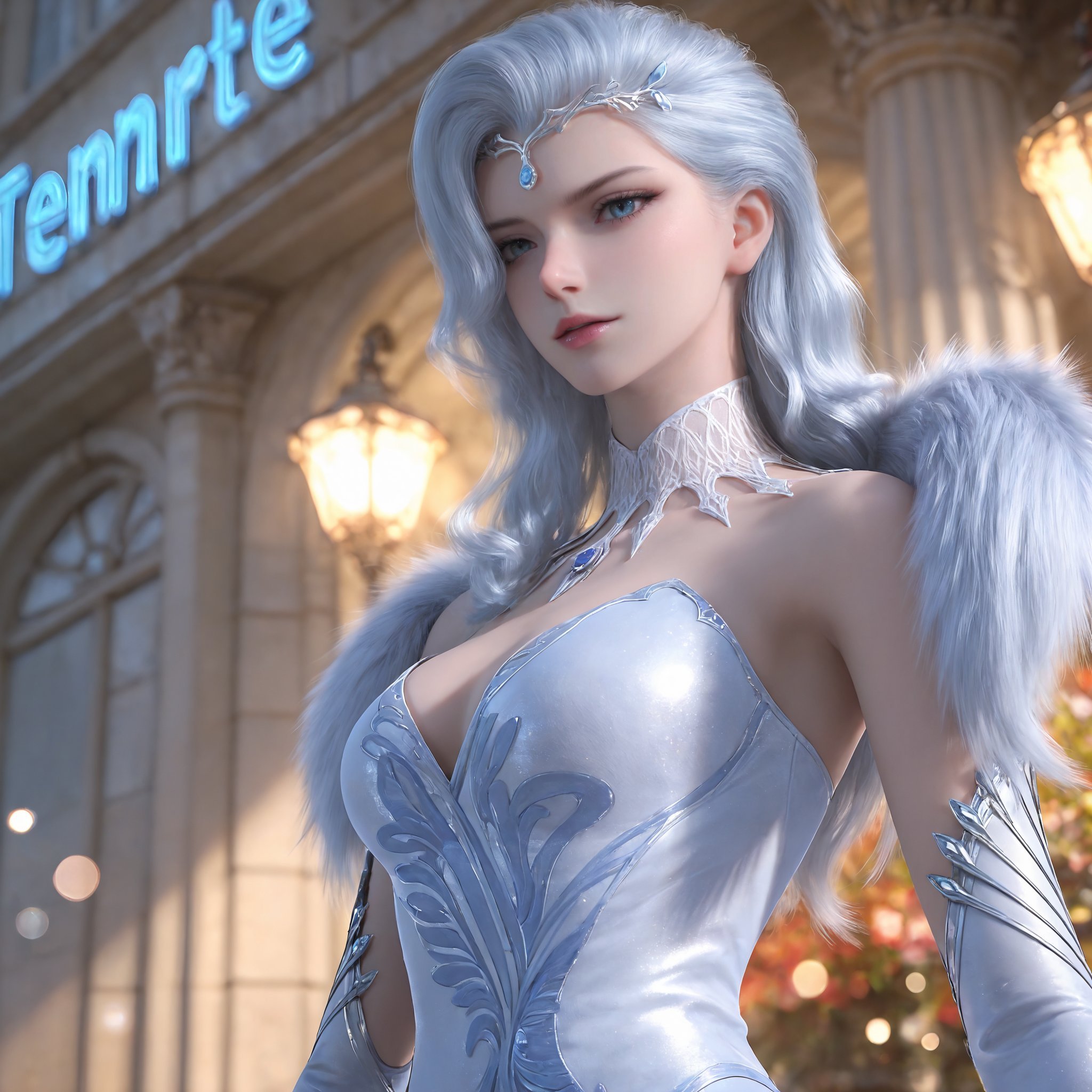 1girl,  long hair,  tiara by 天海TianHai on Tensor.Art