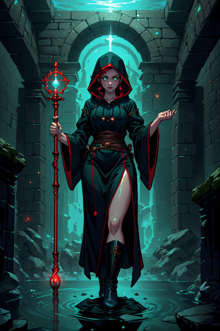 WizWomRedHR by User 123 on Tensor.Art
