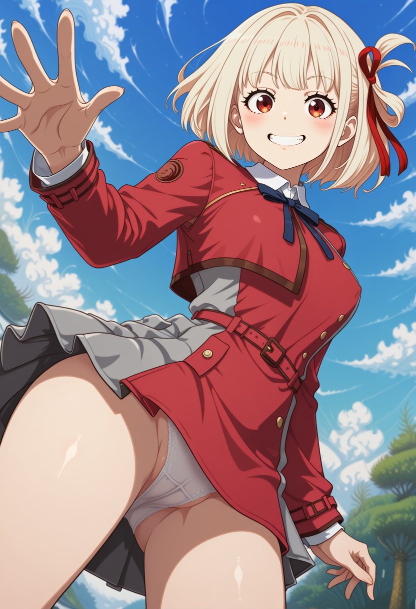 side-lighting,  crisp cel shading,  nishikigi chisato by miaomiao on Tensor.Art