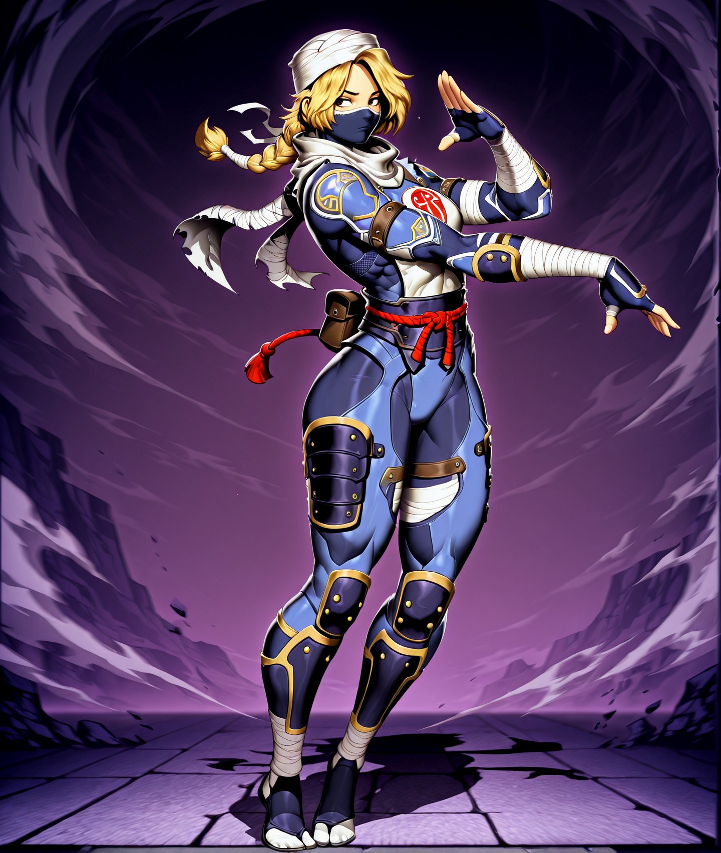 Genzoman_Style,  1girl,  fullbody by HaZE on Tensor.Art
