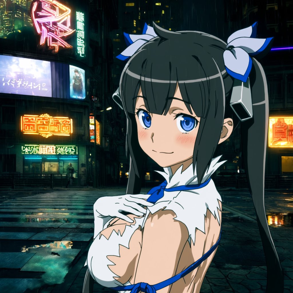 hestia \(danmachi\),  dungeon ni deai wo motomeru no wa machigatteiru darou ka,  1girl by 鬼畫符 on Tensor.Art