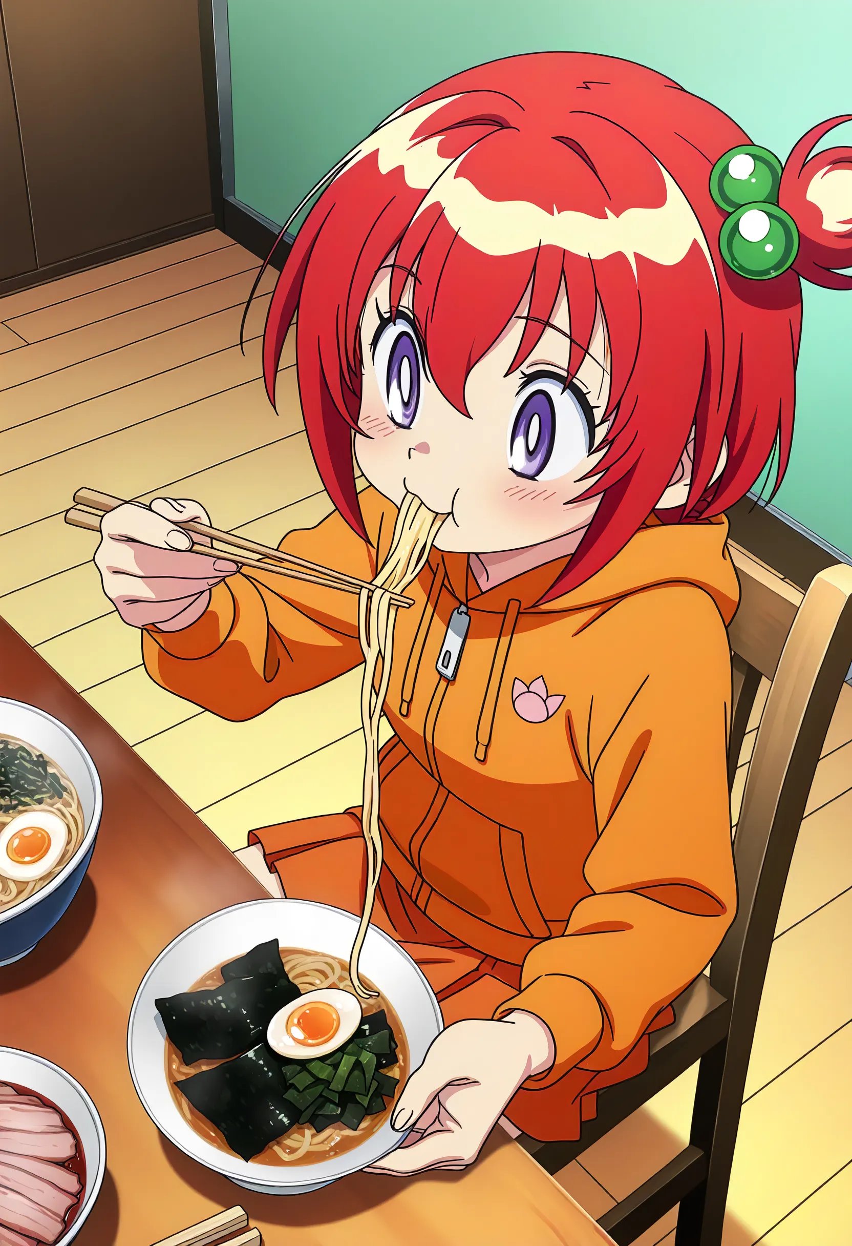 1girl,  ichigeki danko,  red hair by Di Gi Ossan on Tensor.Art